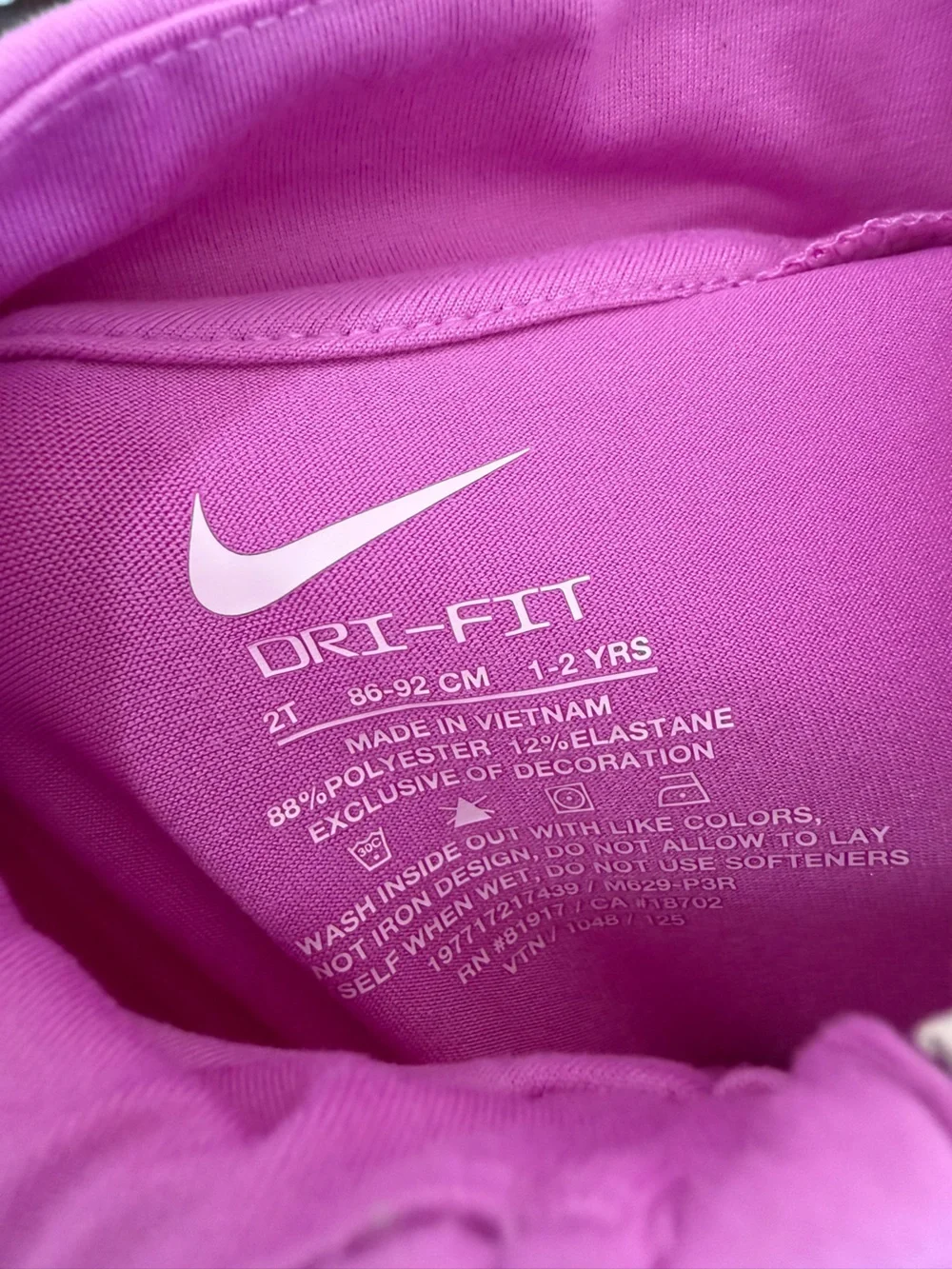 Nike Girls' Athletic Zip Pullover and Bike Shorts Set